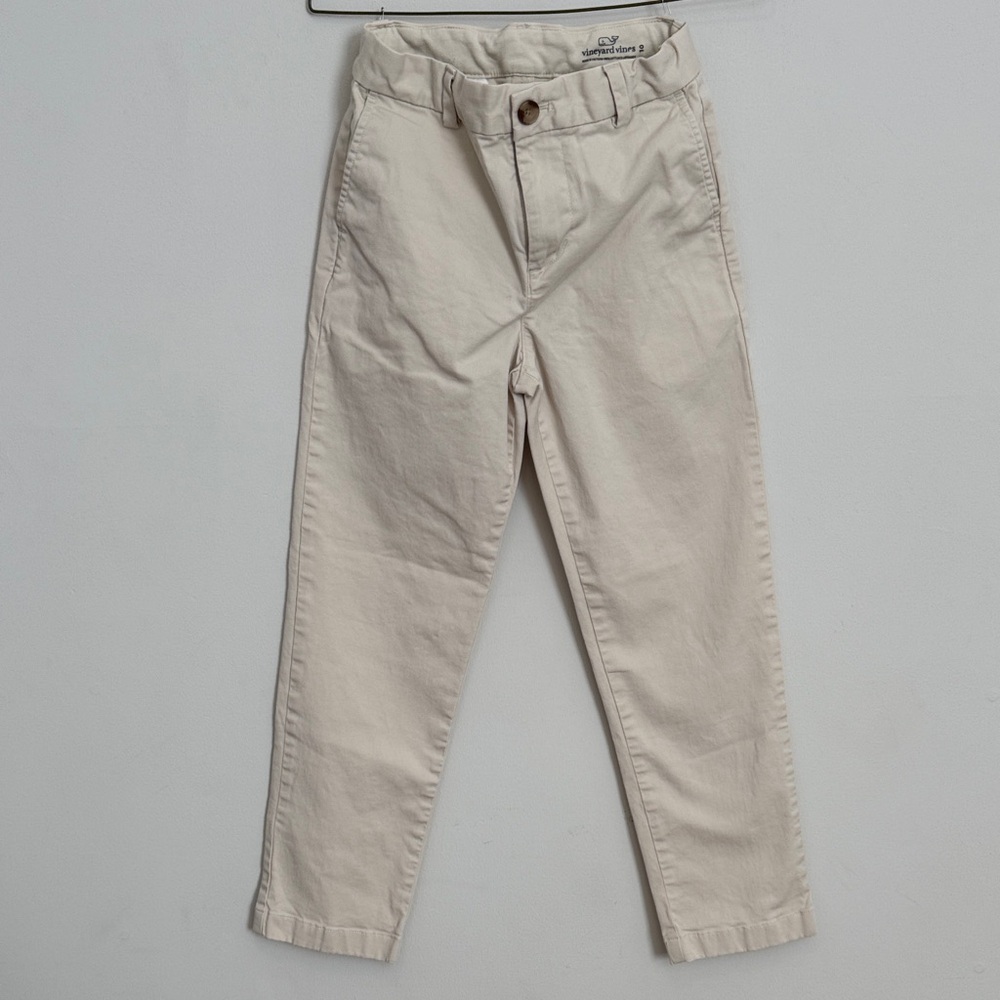 Vineyard Vines Boy's Breaker Chinos Stone size 10